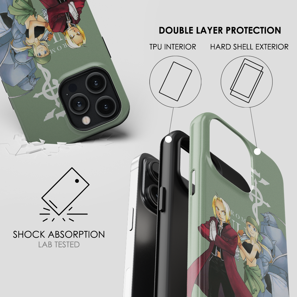 Alphonse & Edward & Winry-Slim