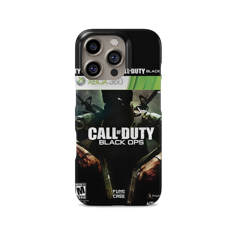 BLACK OPS 1 Xbox 360 Cover - iPhone 16 Pro