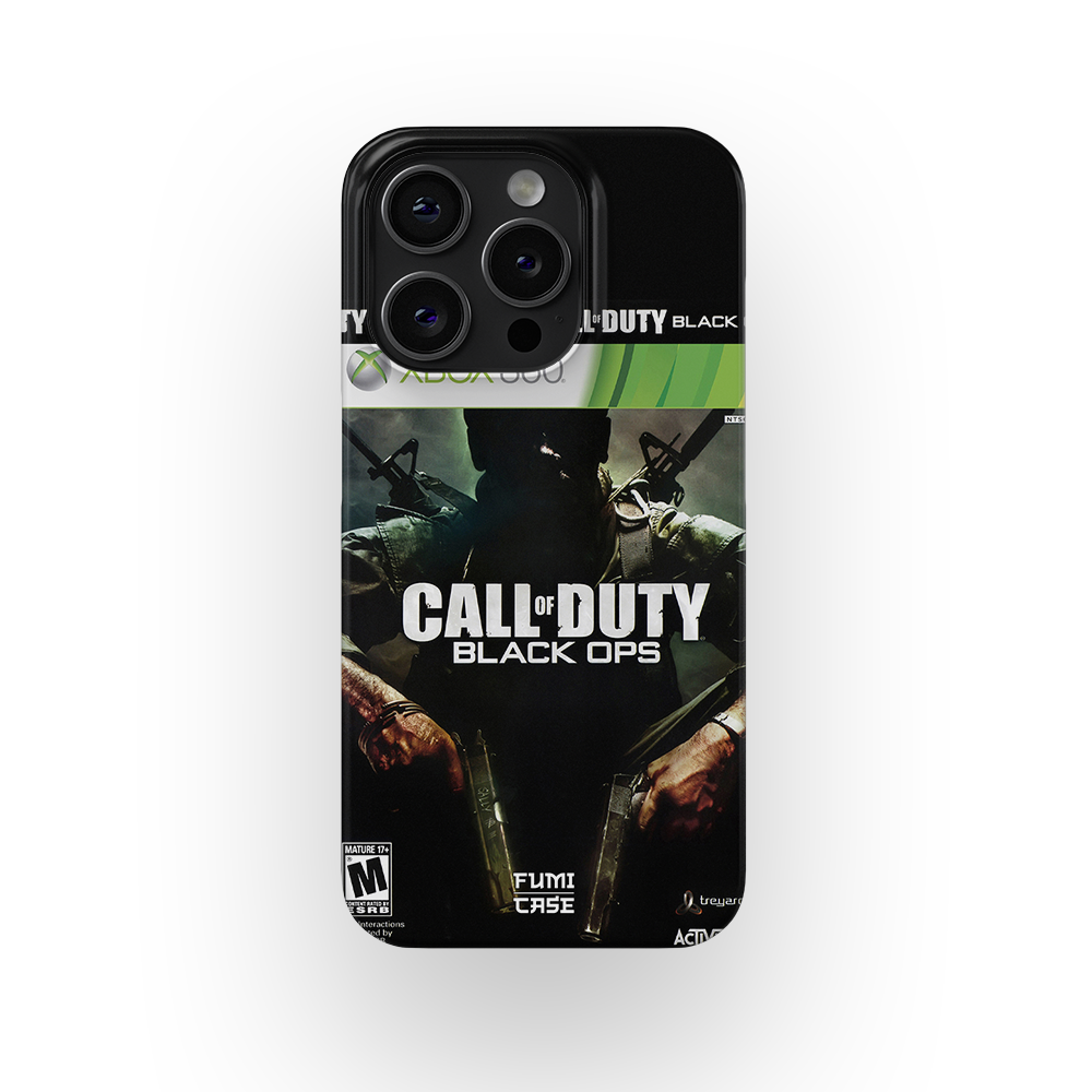 BLACK OPS 1 Xbox 360 Cover - iPhone 15 Pro