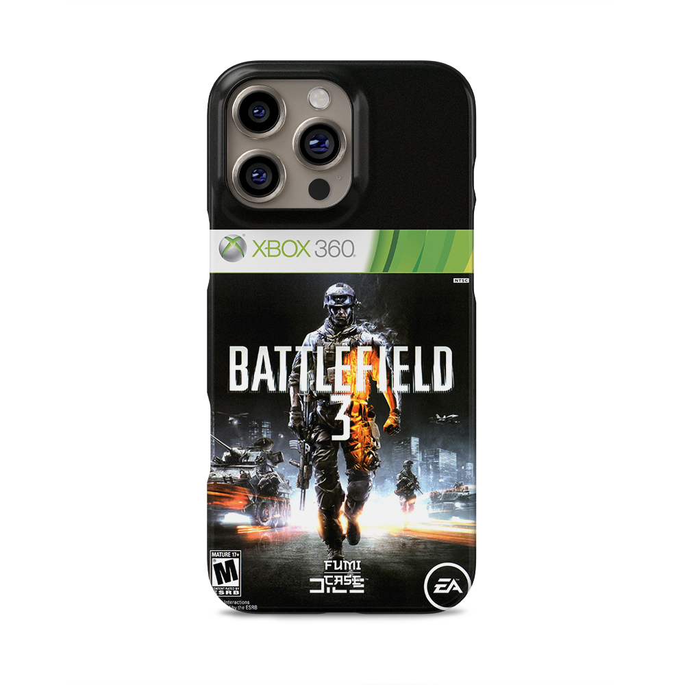 Battlefield 3 Xbox 360 Cover - iPhone 16 Pro Max