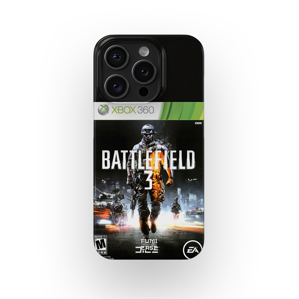 Battlefield 3 Xbox 360 Cover - iPhone 15 Pro