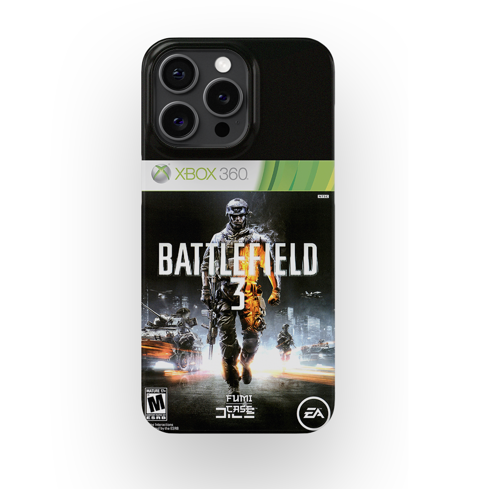 Battlefield 3 Xbox 360 Cover - iPhone 15 Pro Max