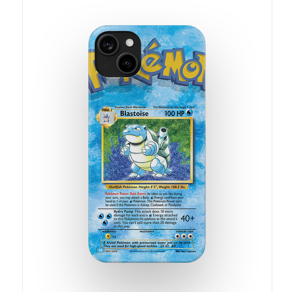 Blastoise Base set-Slim