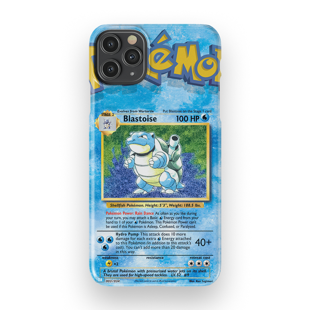 Blastoise Base set-Slim