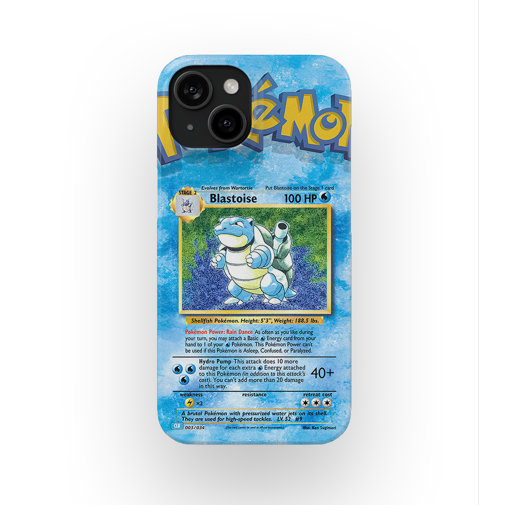 Blastoise Base set-Slim