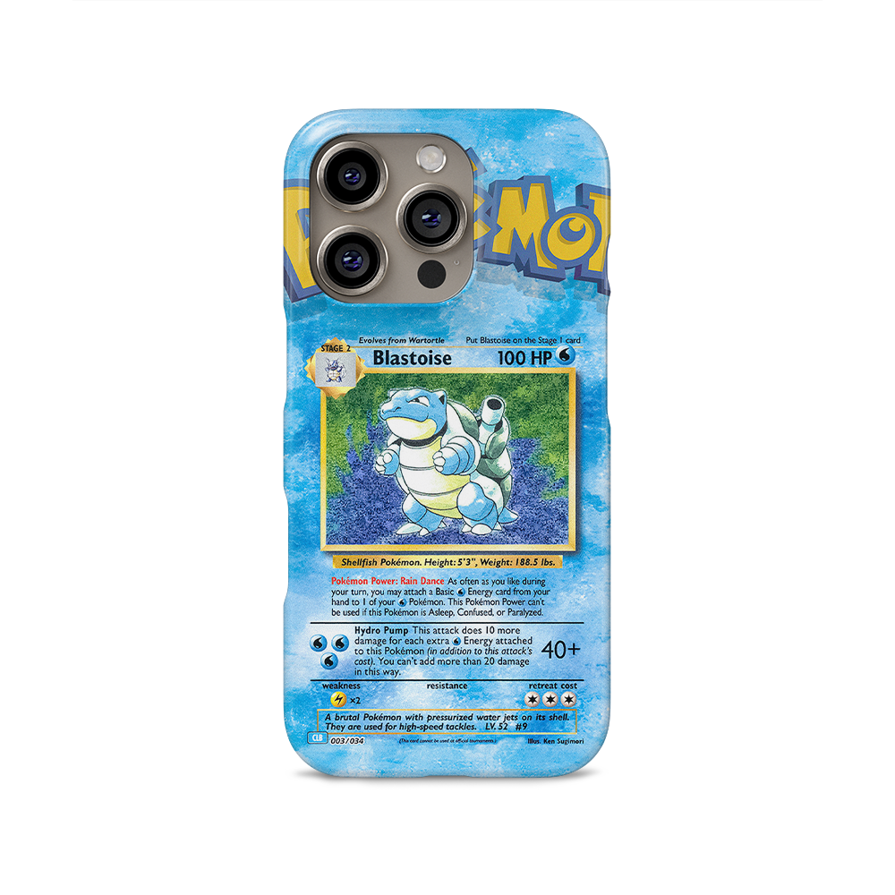 Blastoise Base set-Slim