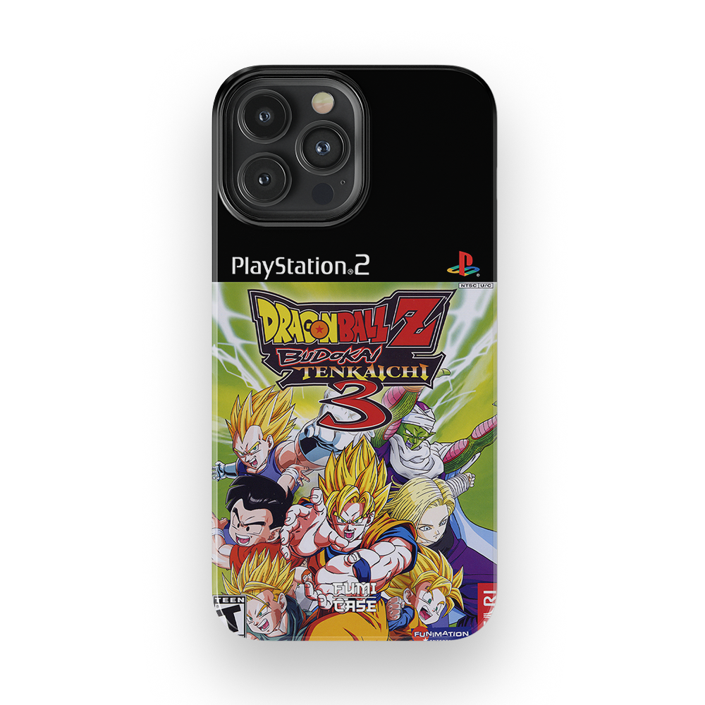 DBZ Budokai Tenkaichi 3 PS2 Cover - iPhone 13 Pro Max