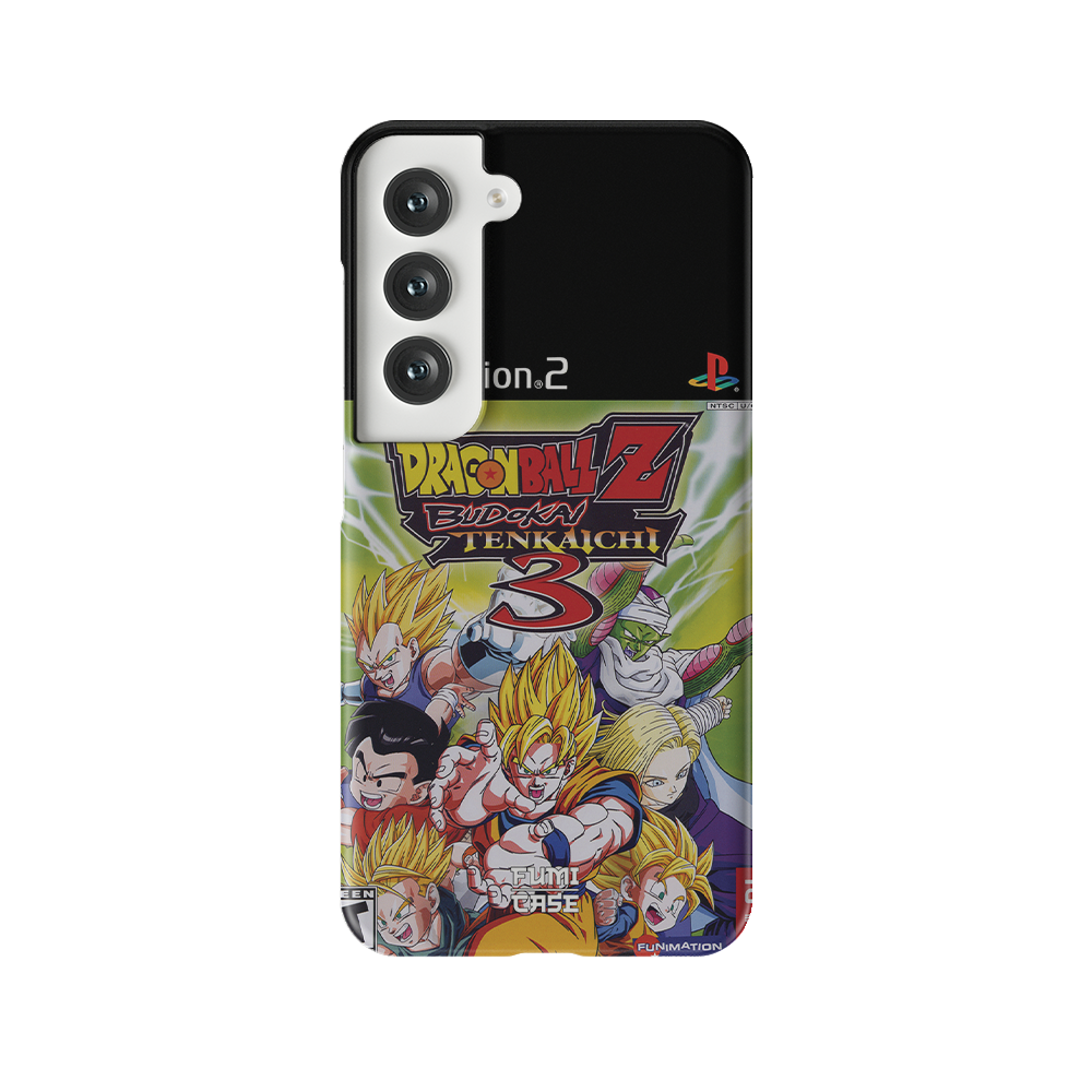 DBZ Budokai Tenkaichi 3 PS2 Cover - Galaxy S23