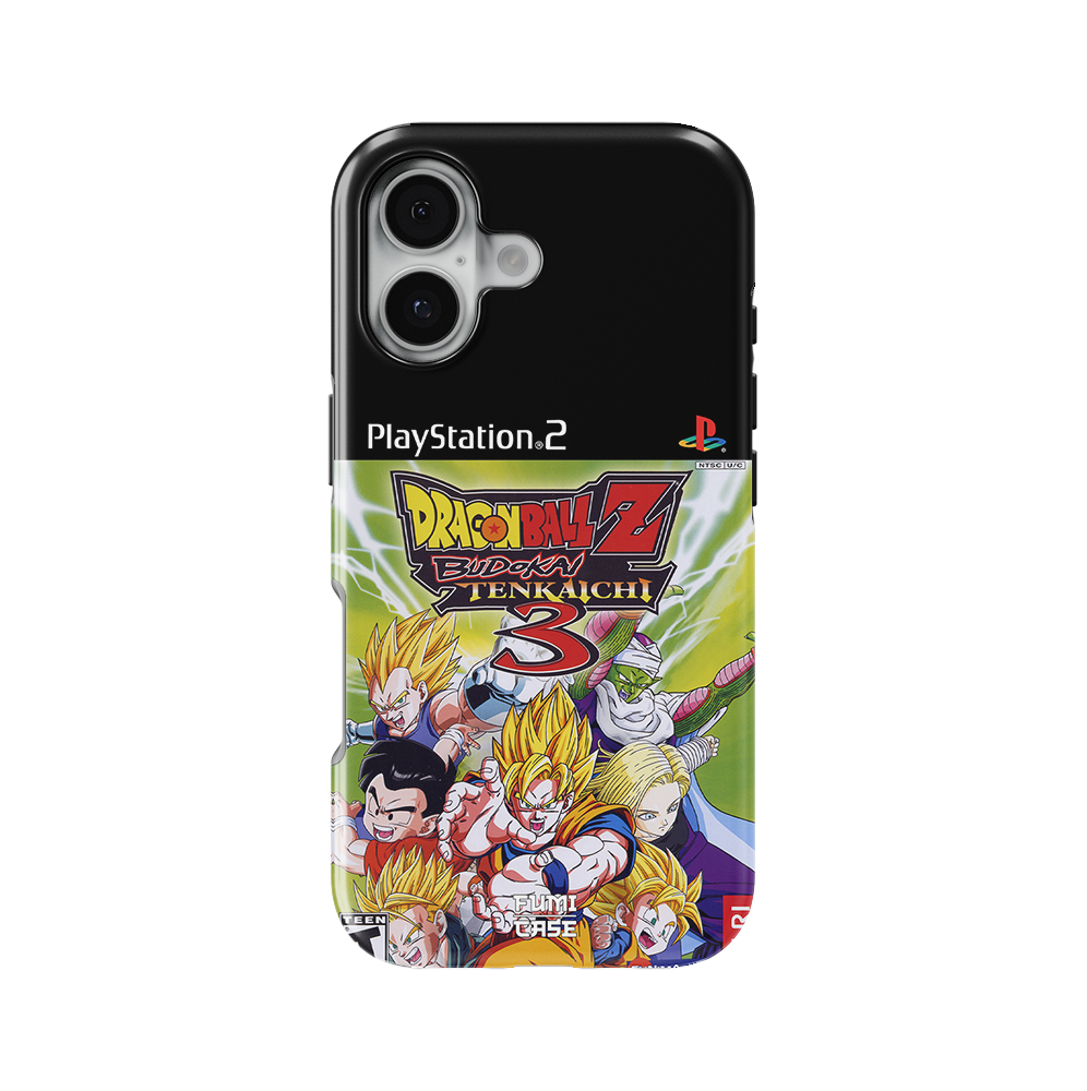 DBZ Budokai Tenkaichi 3 PS2 Cover - iPhone 17