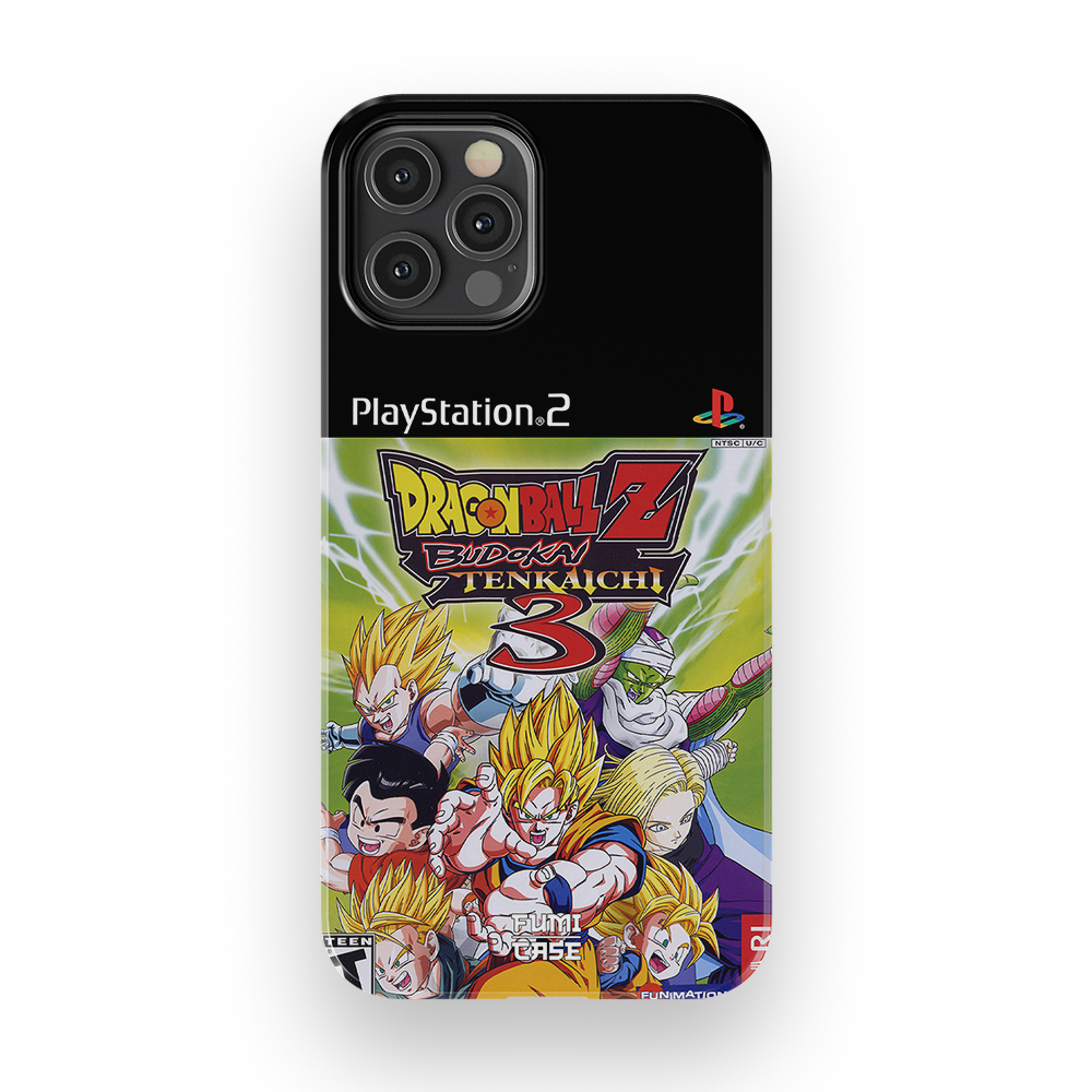 DBZ Budokai Tenkaichi 3 PS2 Cover - iPhone 12 Pro