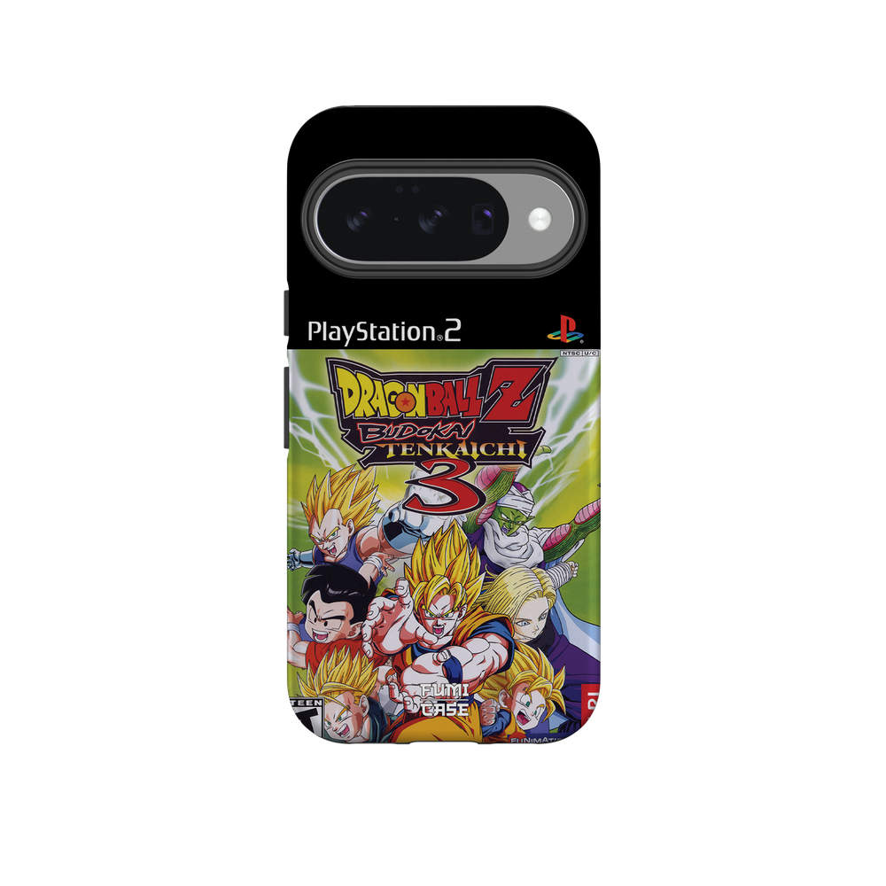 DBZ Budokai Tenkaichi 3 PS2 Cover - Pixel 11