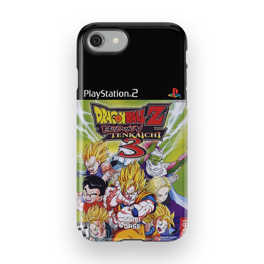 DBZ Budokai Tenkaichi 3 PS2 Cover - iPhone 8