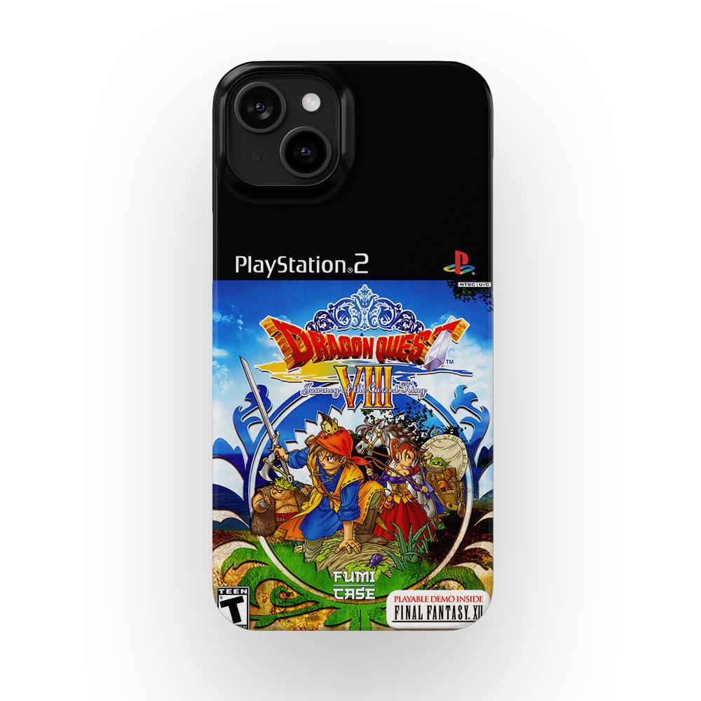 Dragon Quest VIII PS2 Cover - iPhone 15 Plus