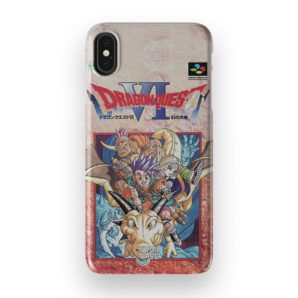 Dragon Quest VI Japanese Rare Cover - iPhone XS Max