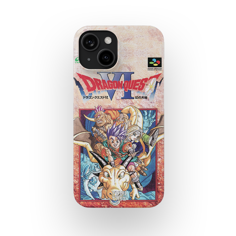 Dragon Quest VI Japanese Rare Cover - iPhone 15