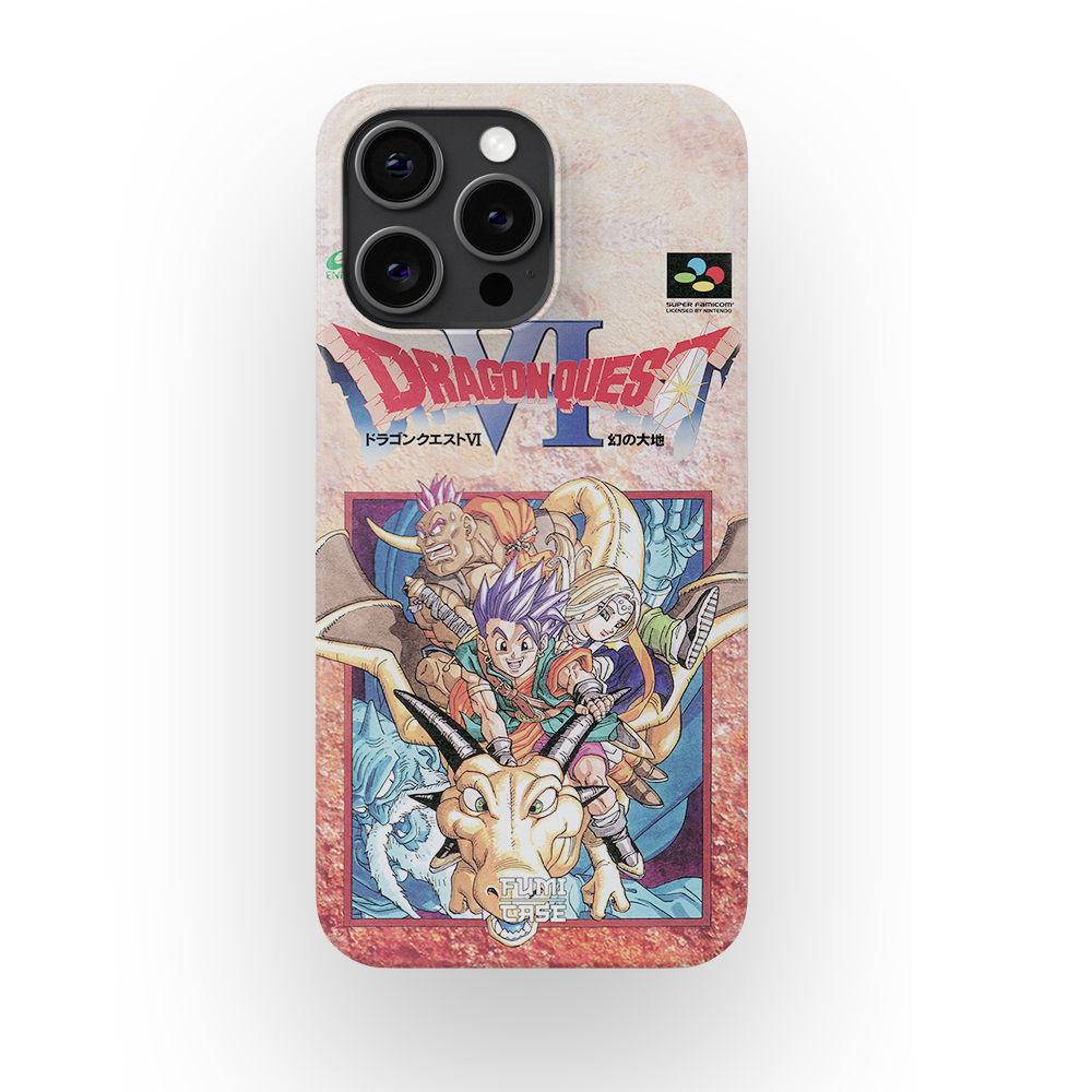 Dragon Quest VI Japanese Rare Cover - iPhone 15 Pro Max