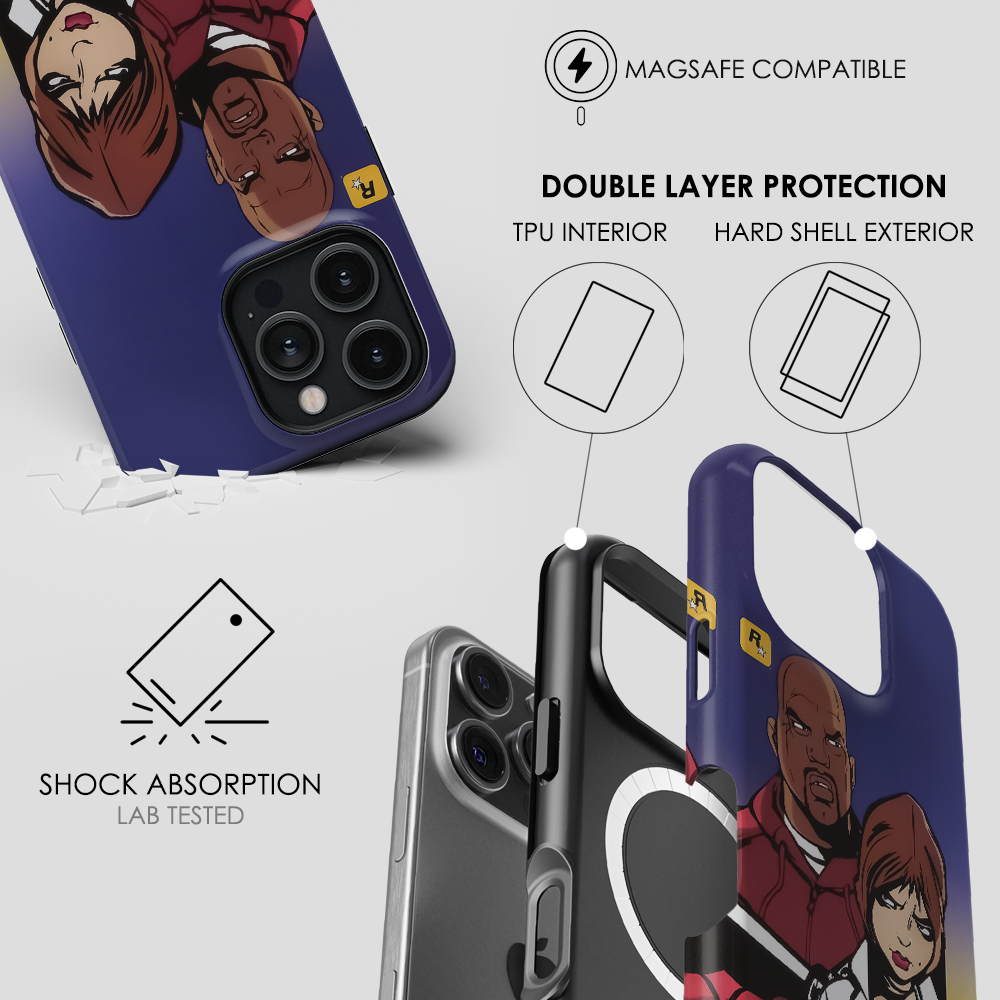 GTA 3 Back cover - Second Mockup For Tough Magsafe Cases