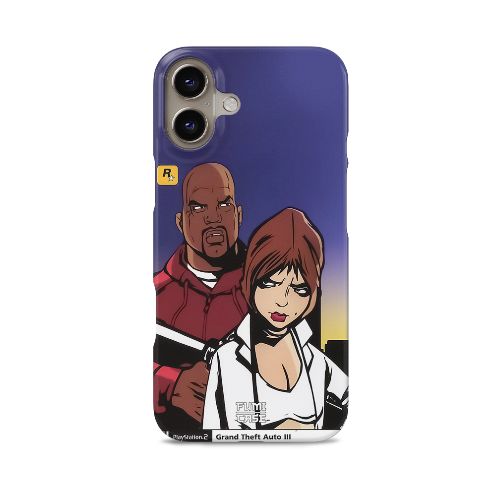 GTA 3 Back cover - iPhone 16 Plus