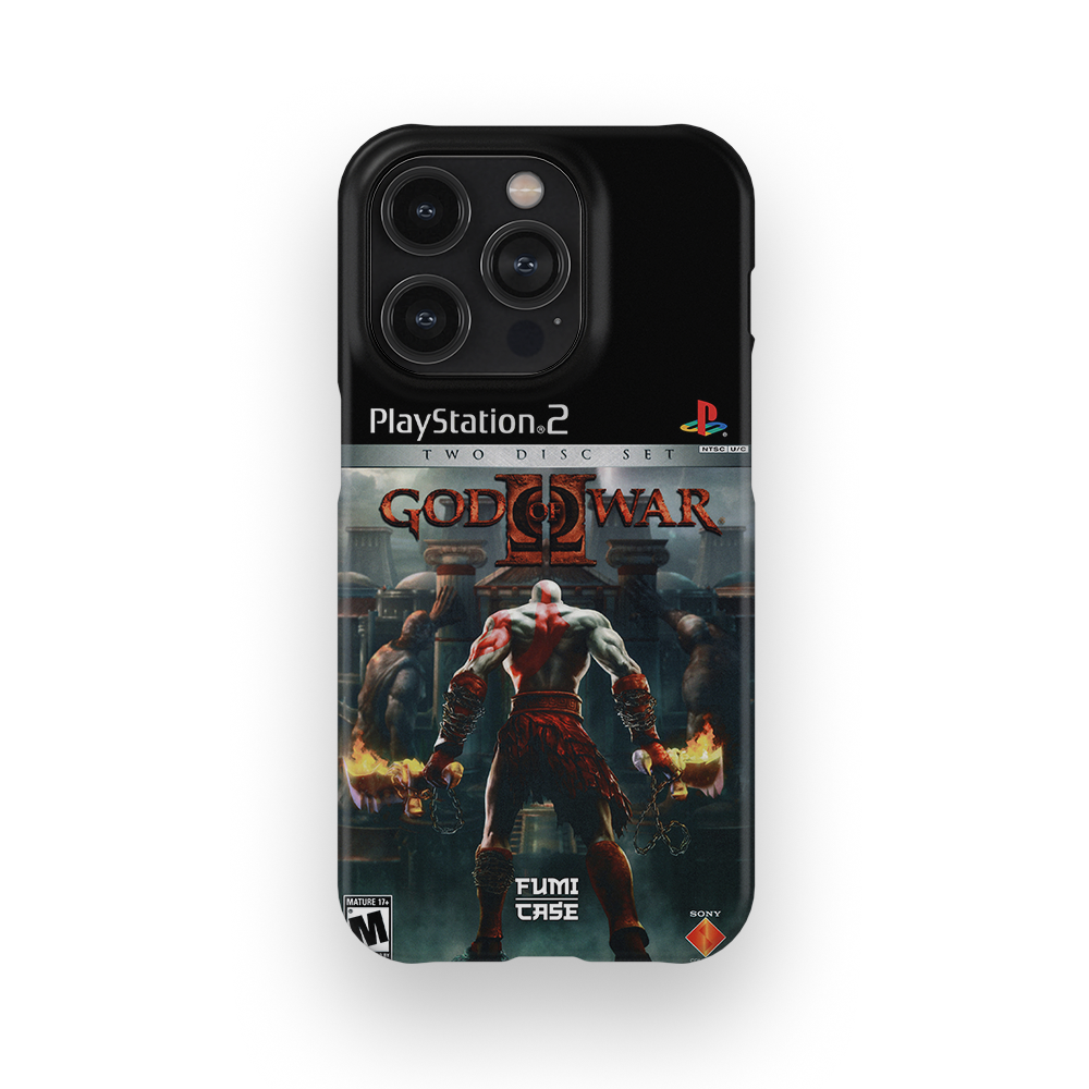 God Of War 2 PS2 Cover - iPhone 14 Pro