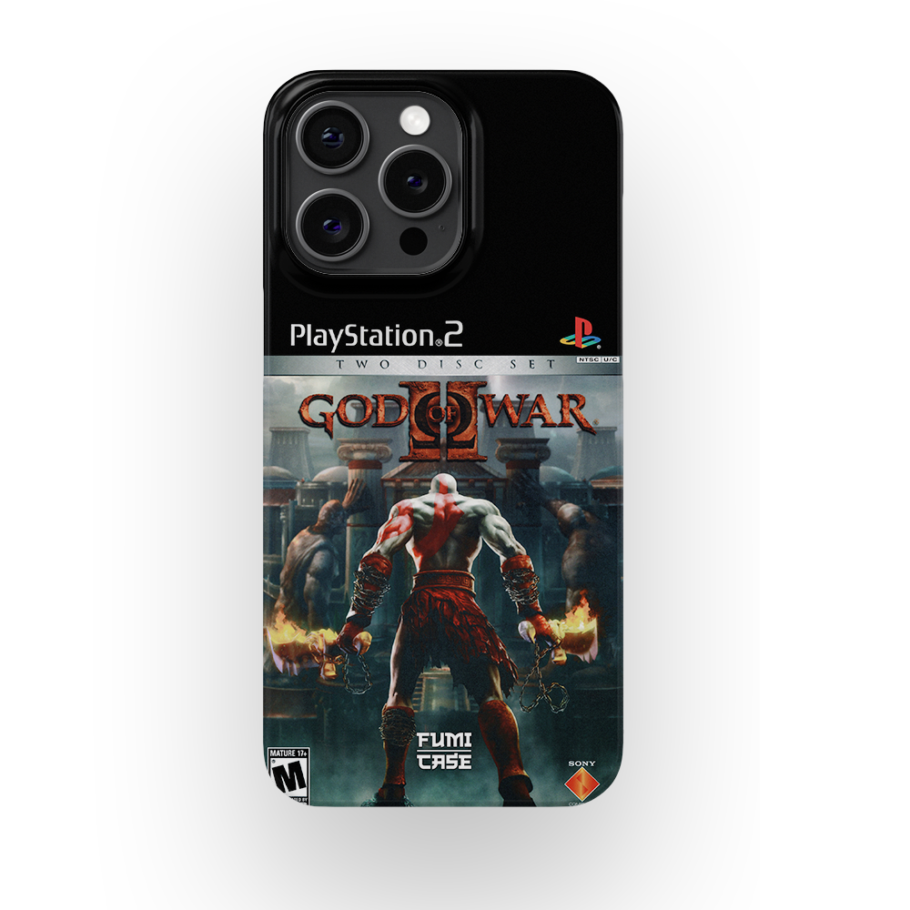 God Of War 2 PS2 Cover - iPhone 15 Pro Max