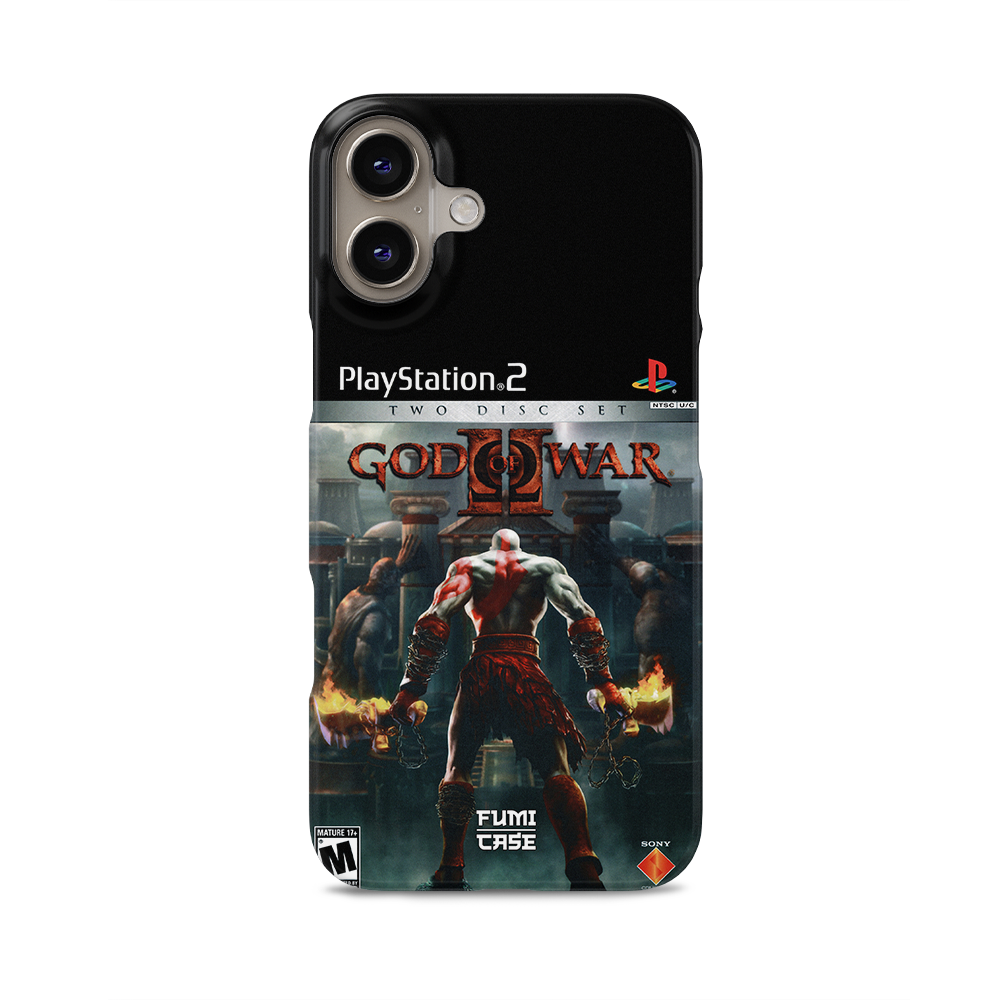 God Of War 2 PS2 Cover - iPhone 16 Plus
