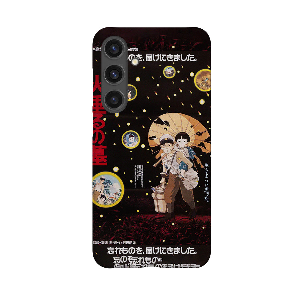Grave of the Fireflies Vintage Poster-Slim