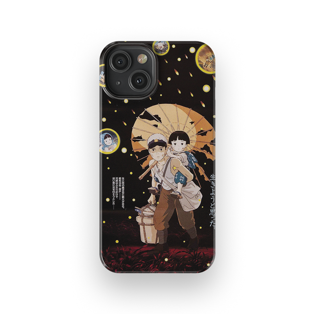 Grave of the Fireflies Vintage Poster-Slim