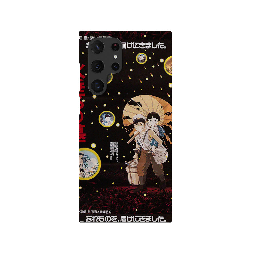 Grave of the Fireflies Vintage Poster-Slim