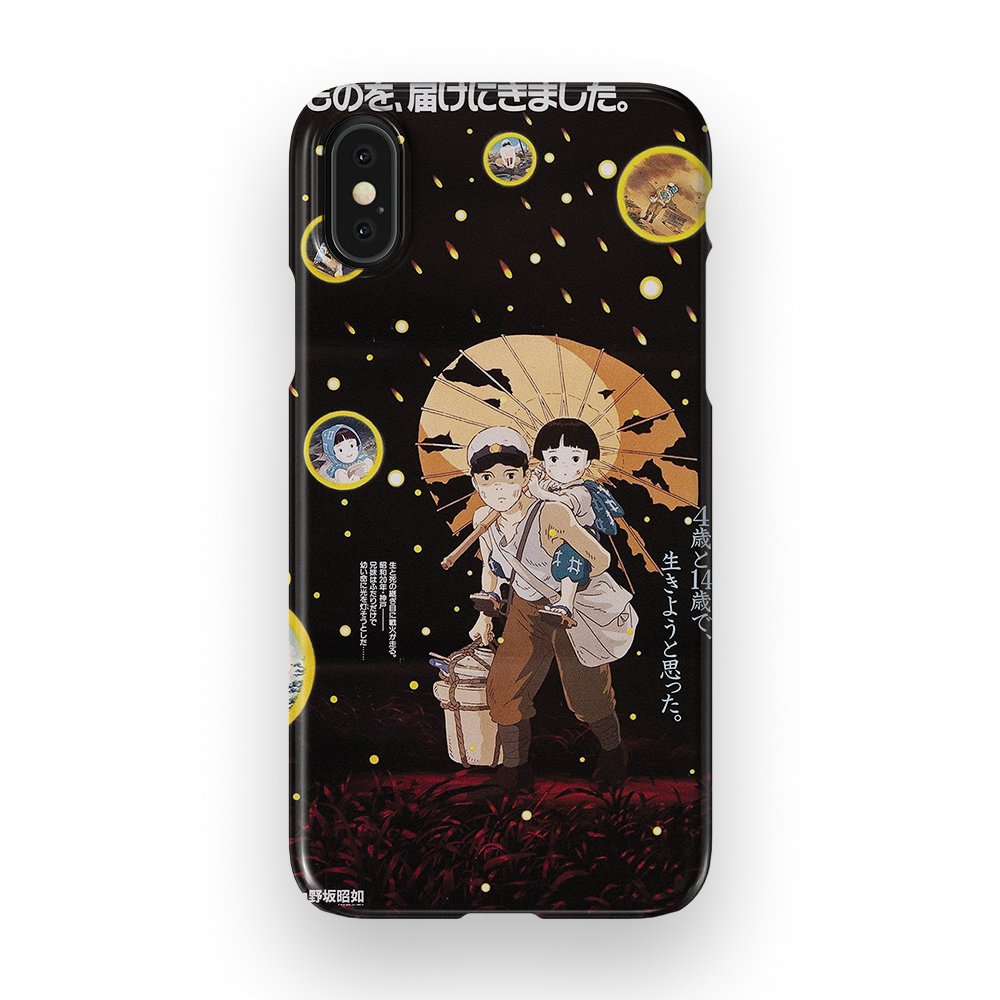 Grave of the Fireflies Vintage Poster-Slim