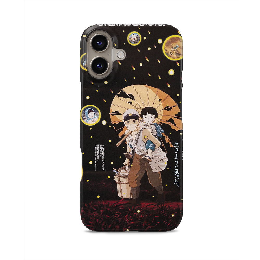 Grave of the Fireflies Vintage Poster-Slim
