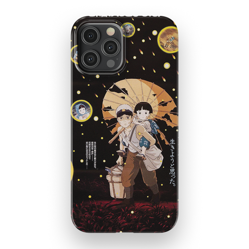 Grave of the Fireflies Vintage Poster-Slim