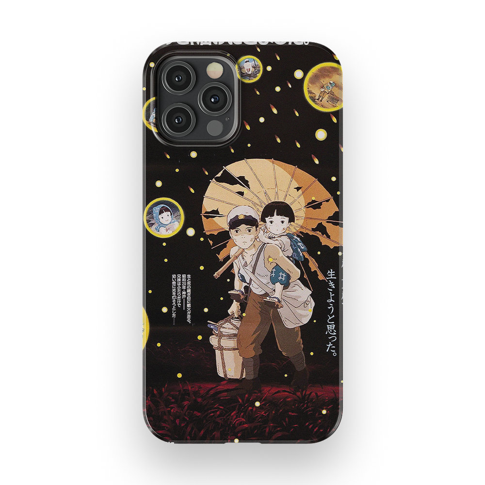 Grave of the Fireflies Vintage Poster-Slim
