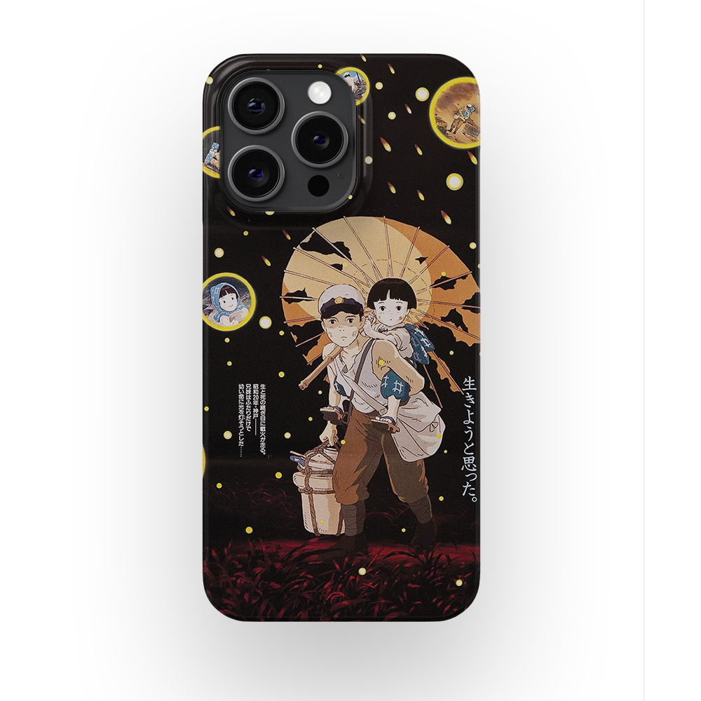 Grave of the Fireflies Vintage Poster-Slim