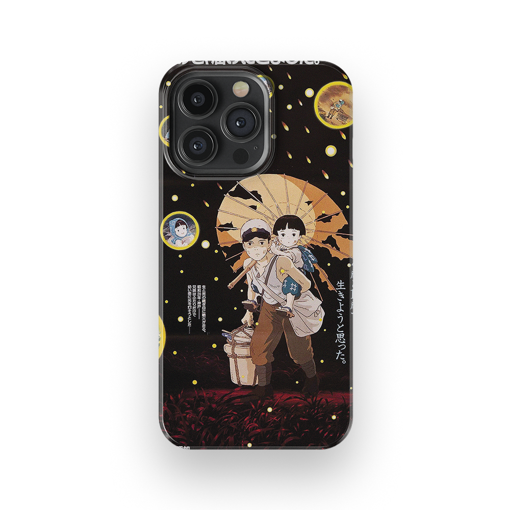 Grave of the Fireflies Vintage Poster-Slim
