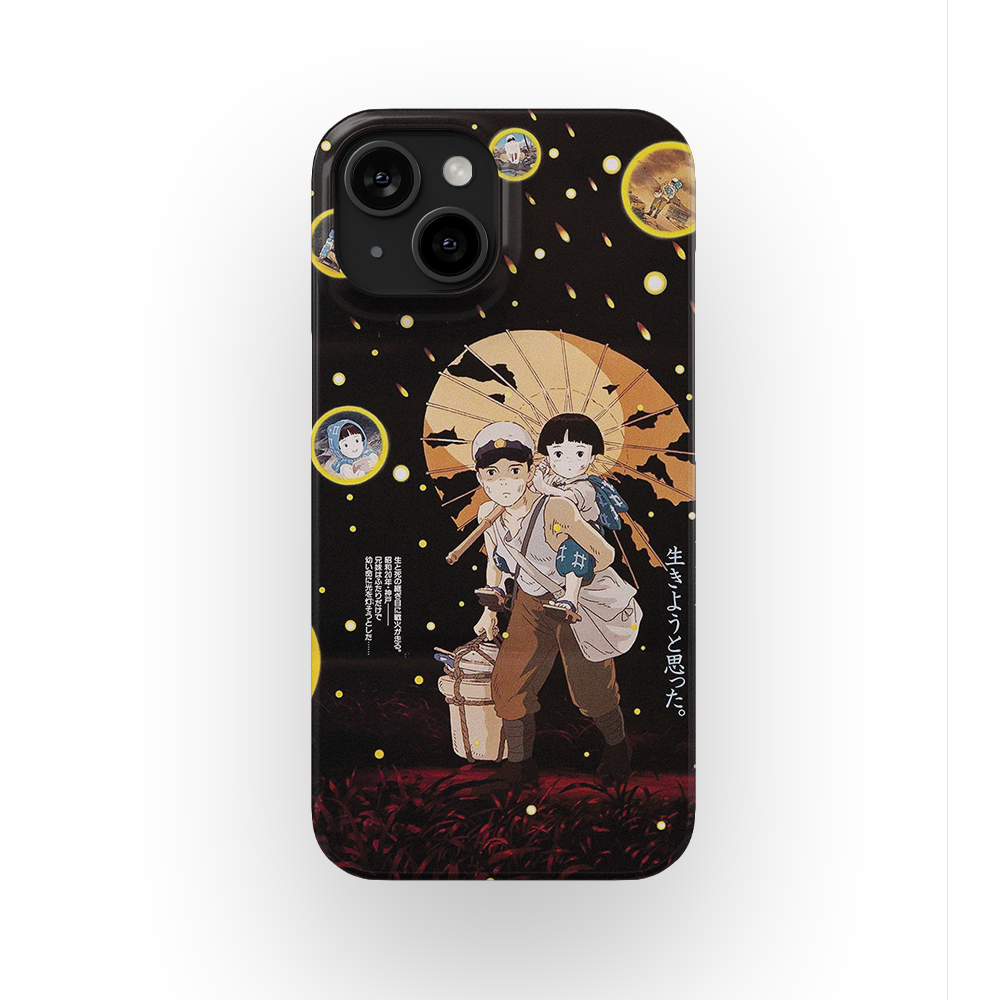 Grave of the Fireflies Vintage Poster-Slim