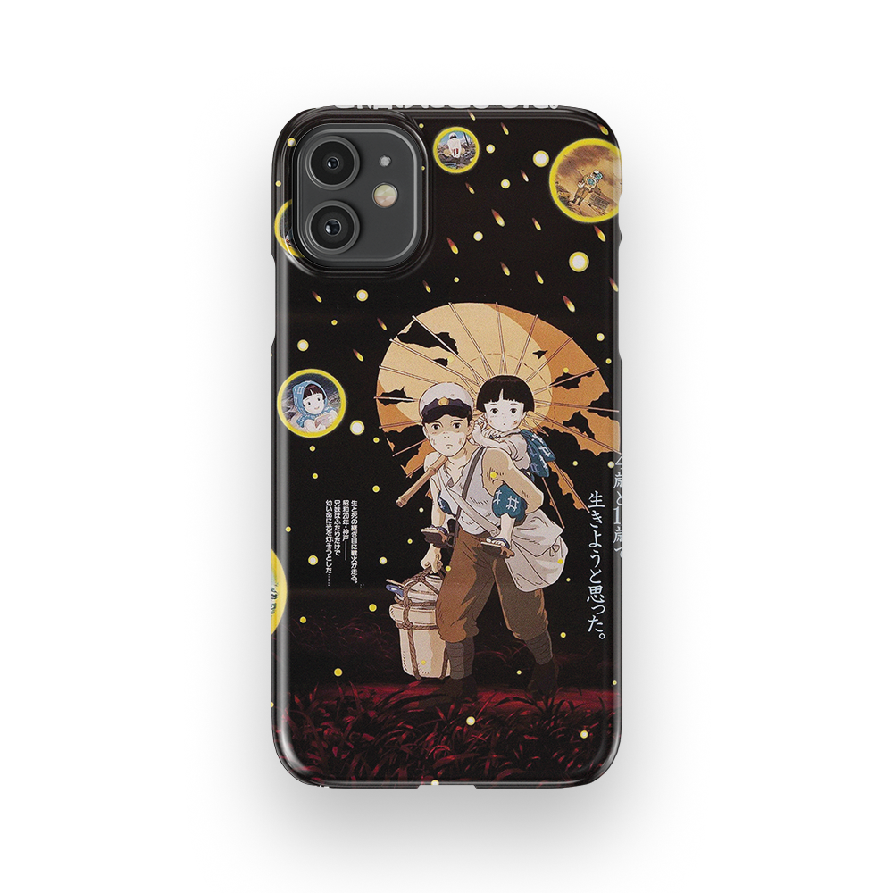 Grave of the Fireflies Vintage Poster-Slim