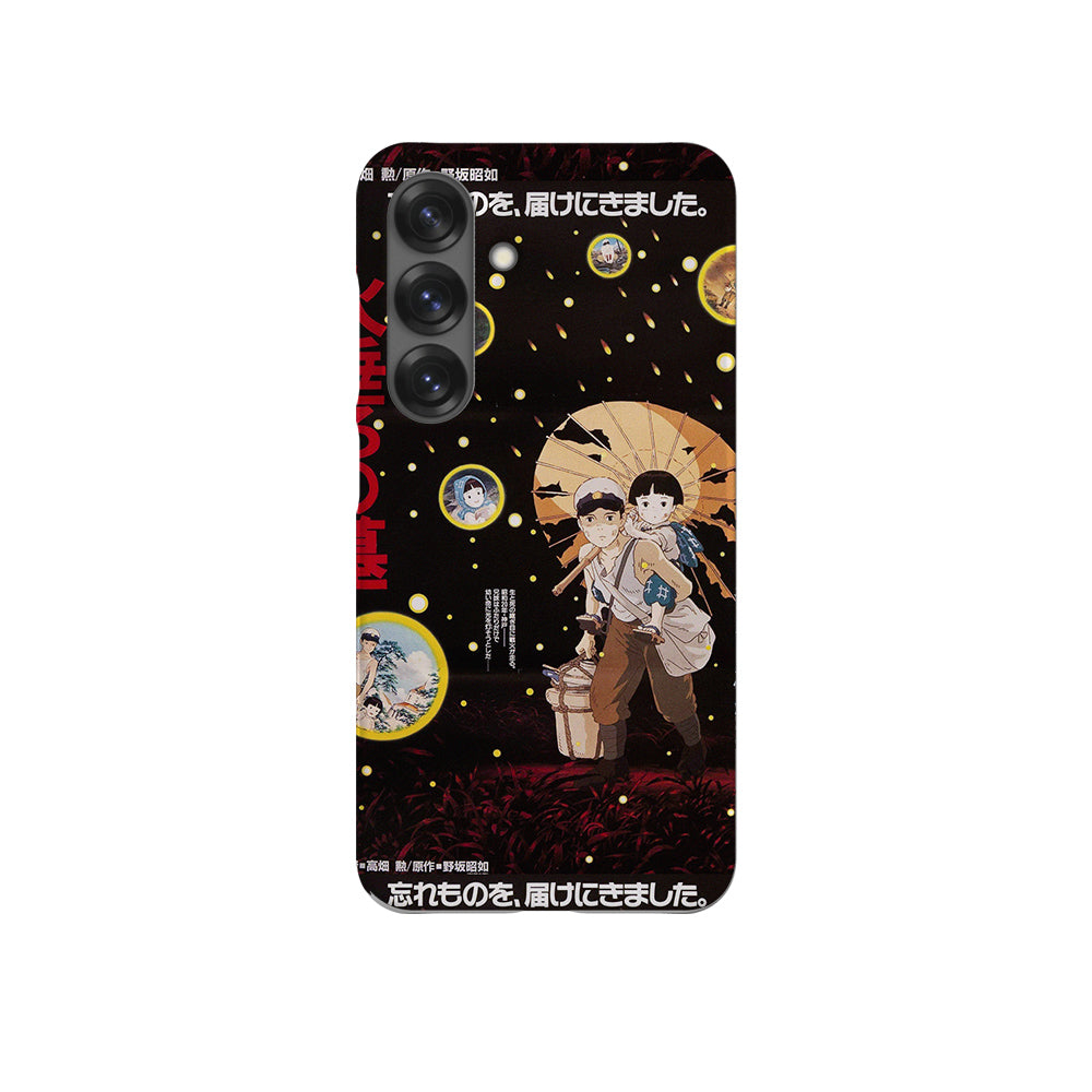 Grave of the Fireflies Vintage Poster-Slim
