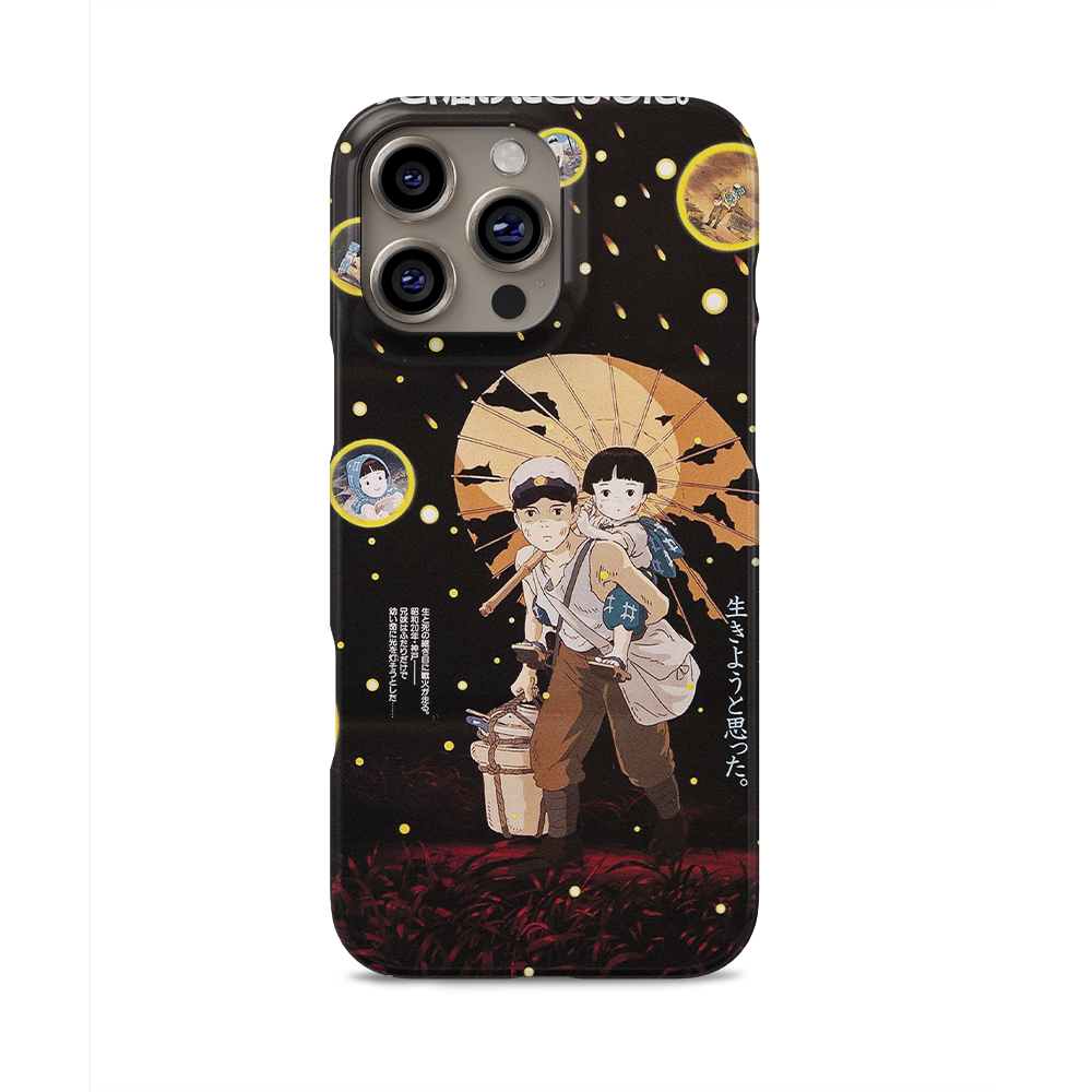 Grave of the Fireflies Vintage Poster-Slim