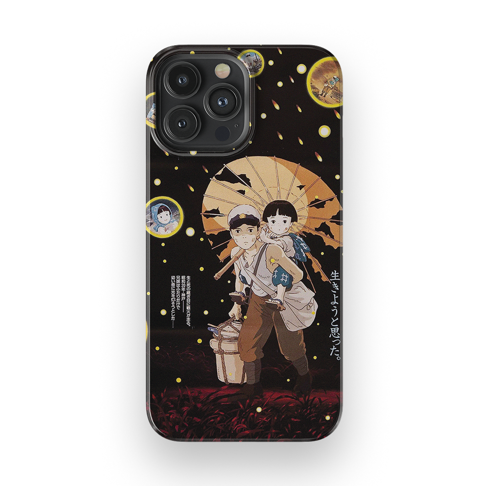 Grave of the Fireflies Vintage Poster-Slim