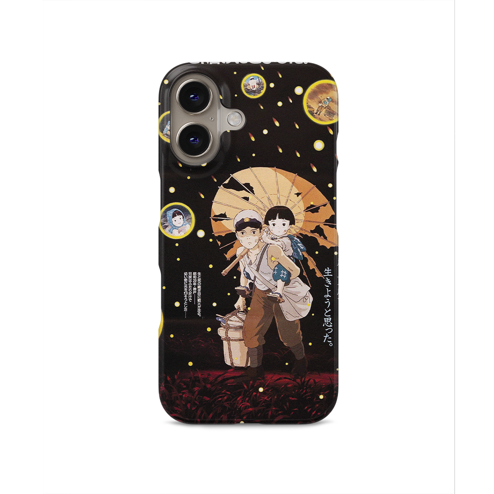 Grave of the Fireflies Vintage Poster-Slim