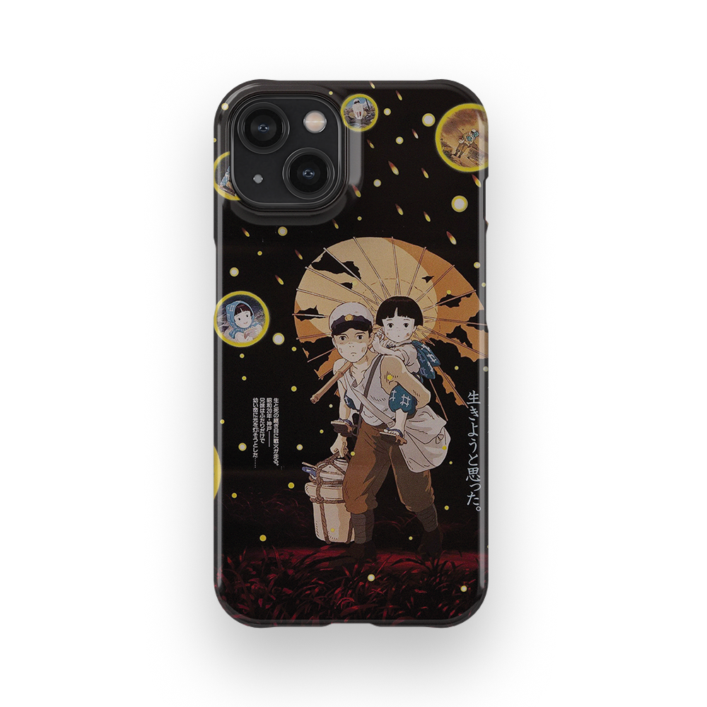 Grave of the Fireflies Vintage Poster-Slim