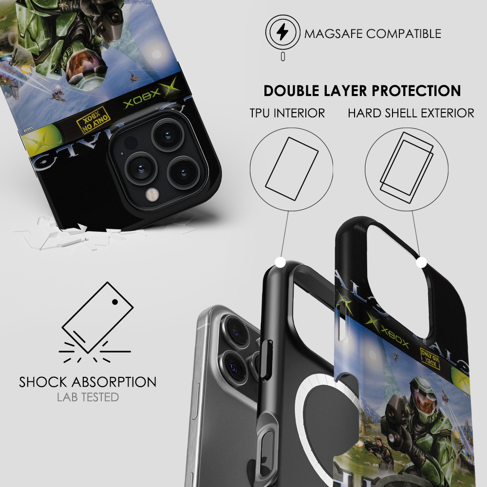 HALO COMBAT EVOLVED COVER - Second Mockup For Tough Magsafe Cases