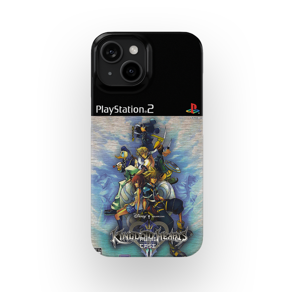 Kingdom Hearts II PS2 Cover - iPhone 15
