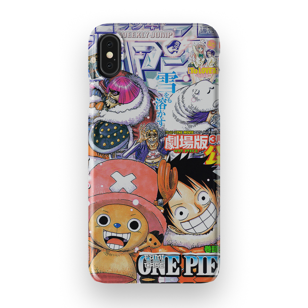 LUFFY X CHOPPA JUMP COVER - iPhone XS Max