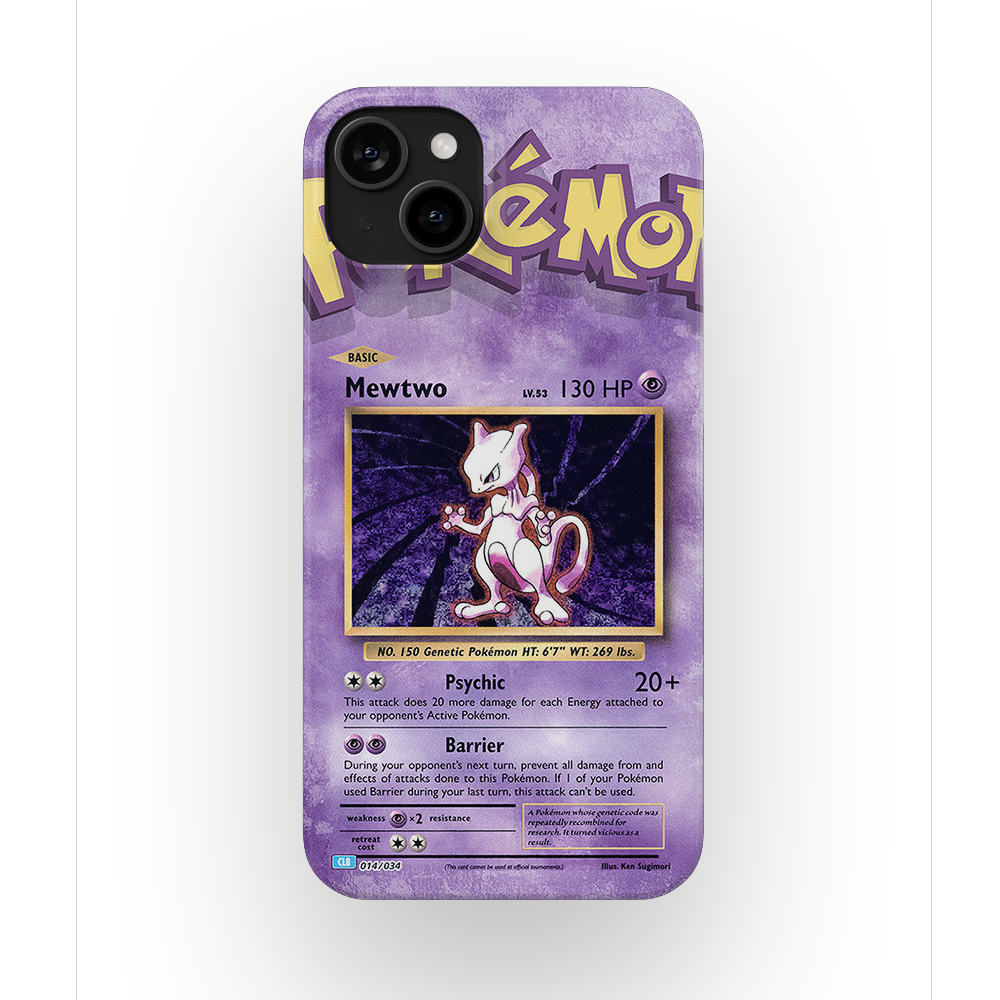 Mewtwo Base set-Slim