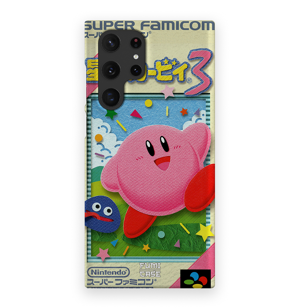 OG Kirby Japanese Cover - Galaxy S22 Ultra
