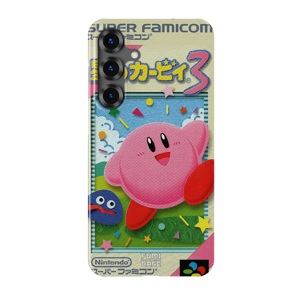 OG Kirby Japanese Cover - Galaxy S25 Plus