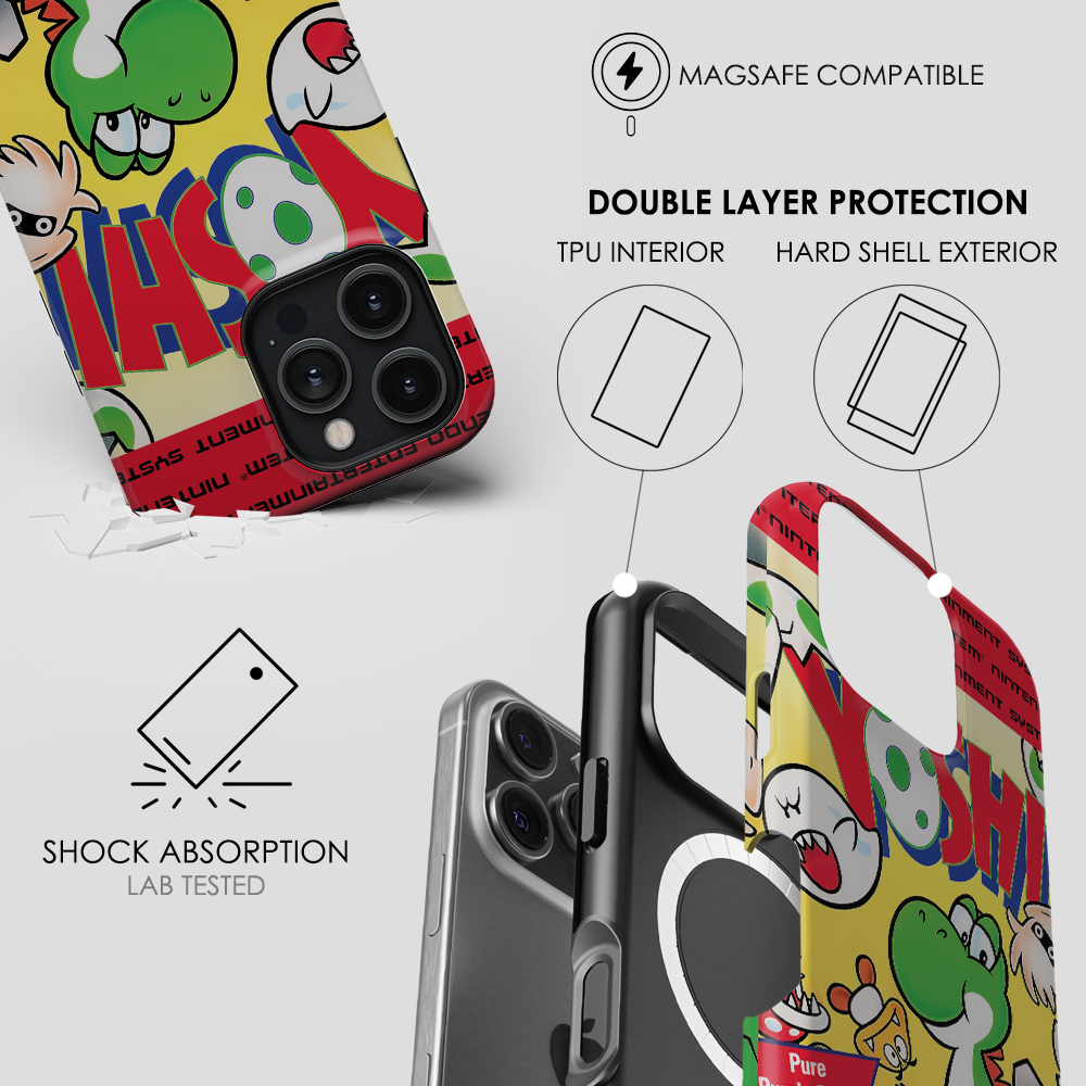 OG Yoshi - Second Mockup For Tough Magsafe Cases