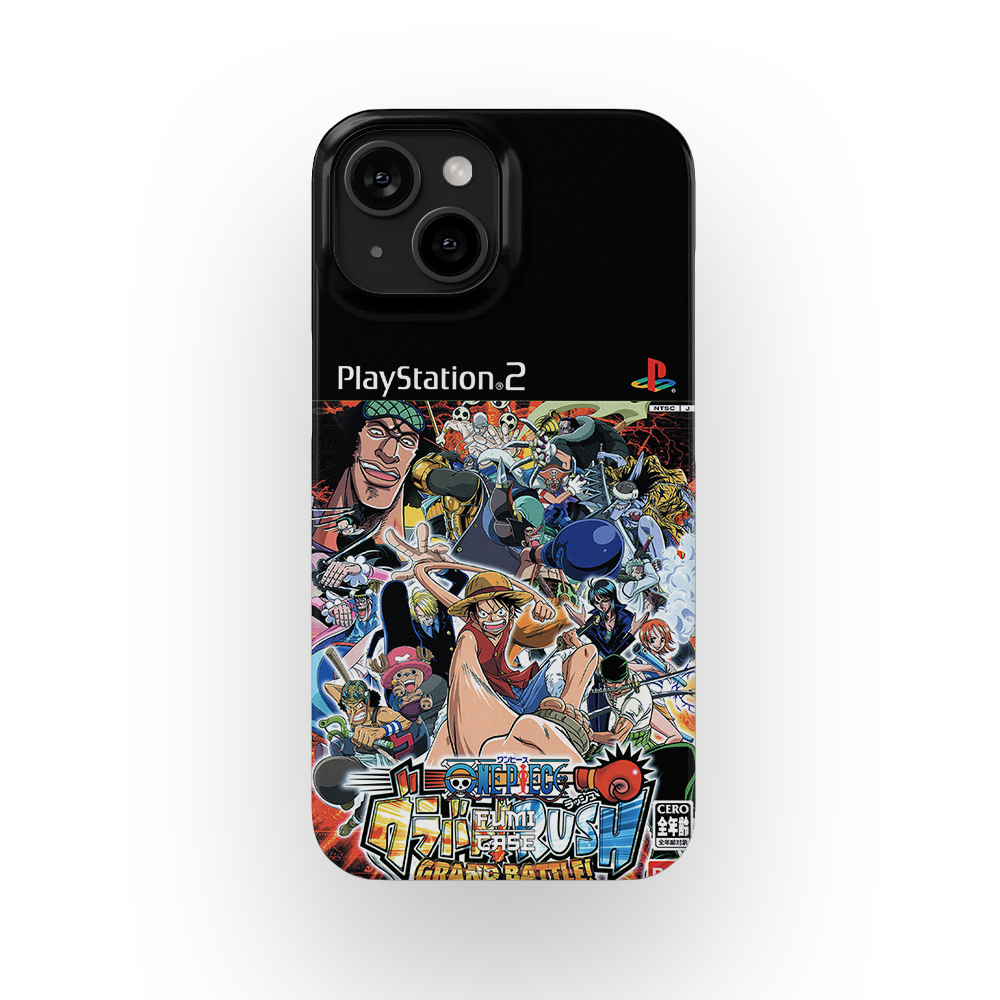 One Piece Grand Battle PS2 Cover - iPhone 15