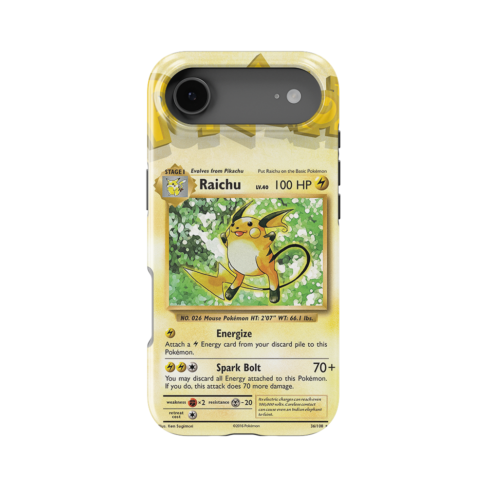 Raichu Base set-Slim